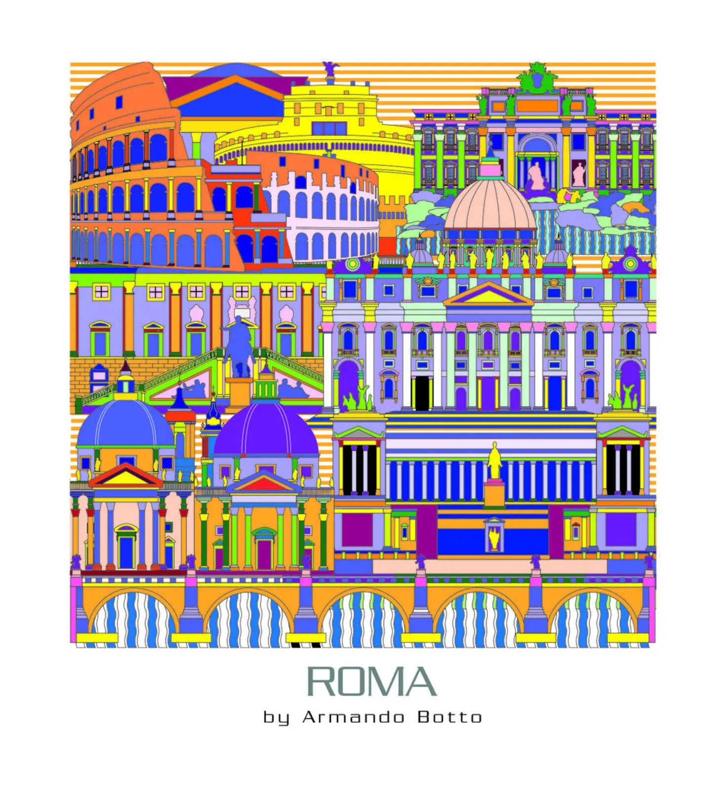 Roma, esempio di commissione su misura di city design, Armando Botto